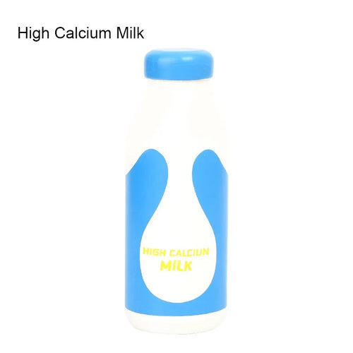 Wooden Pretend Play Milk Bottle Kitchen Toys Role Play Set for